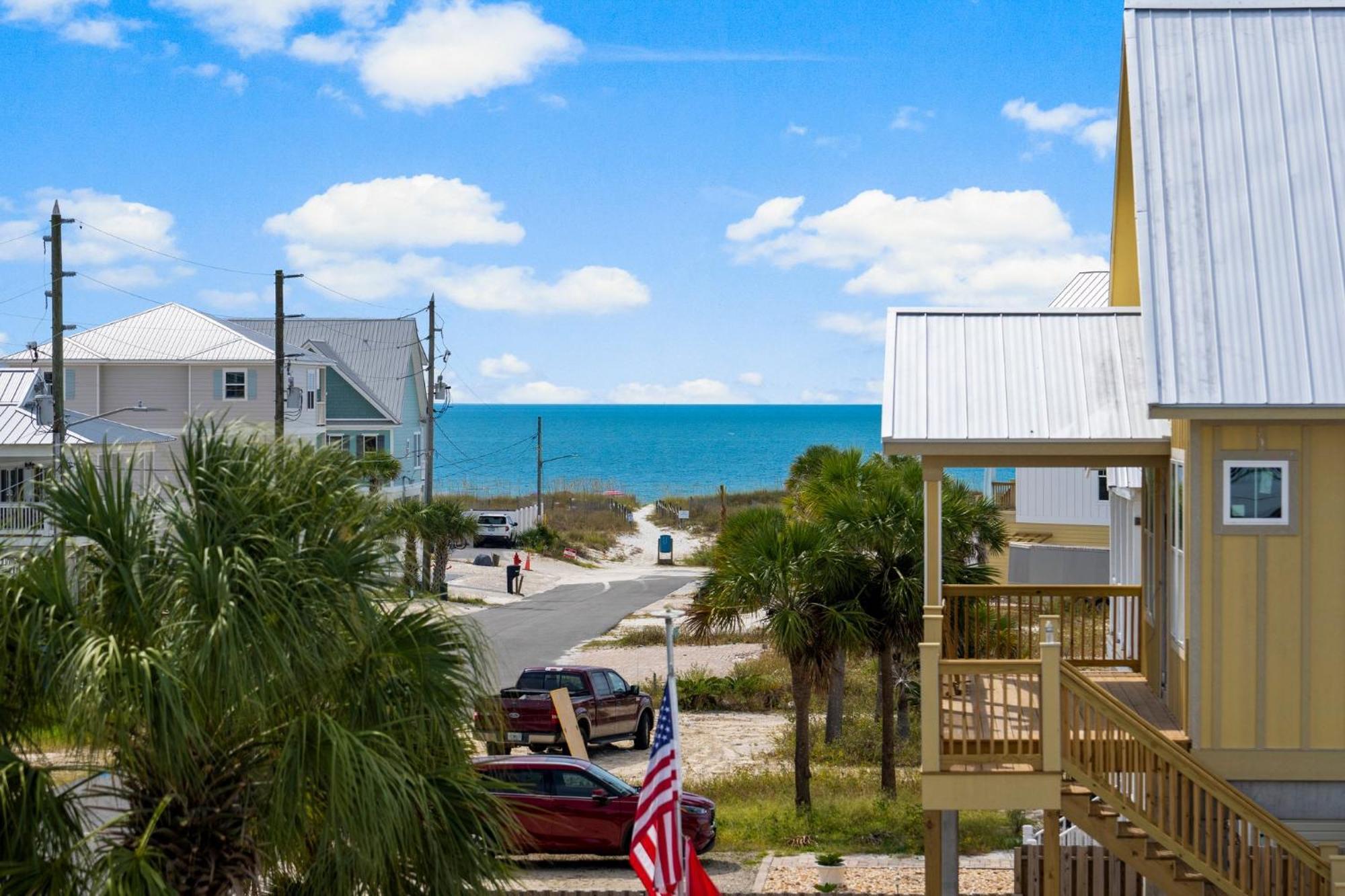 Sand Buckets Unit C, Ocean View Beach Townhouse Mexico Beach Exterior photo